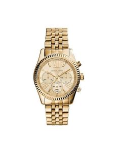 Michael Kors Zegarek Lexington MK7378 Złoty. Żółte, analogowe zegarki Michael Kors. Za 939,99 zł.