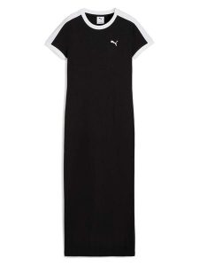 Puma Sukienka w kolorze czarnym rozmiar: M. Czarne sukienki Puma, na co dzień, m, bez wzorów, bez kołnierzyka, bez ramiączek, maxi, proste. Za 135,81 zł.