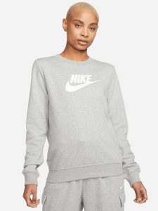 Nike Sportswear Bluza w kolorze szarym rozmiar: S. Szare bluzy Nike Sportswear, s, bez wzorów, bez kaptura. Za 127,35 zł.
