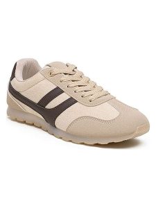Foreverfolie Sneakersy w kolorze beżowym rozmiar: 39. Brązowe trampki Foreverfolie, bez wzorów, bez zapięcia. Za 134,95 zł.