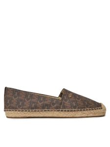 MICHAEL Michael Kors Espadryle Kendrick Slip On 40R4KNFP1B Brązowy. Brązowe espadryle MICHAEL Michael Kors, bez wzorów, ze skóry, bez obcasa. Za 339,99 zł.