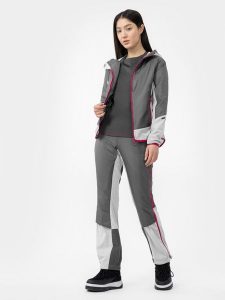 4F Spodnie skiturowe Primaloft® Active damskie S. Szare spodnie sportowe 4f, na zimę, s, bez wzorów, z tkaniny, narciarskie, primaloft. W wyprzedaży za 139,99 zł.