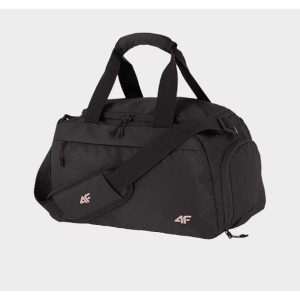Torba sportowa 4F. Czarne torby podróżne i sportowe 4f, bez wzorów. Za 150,99 zł.