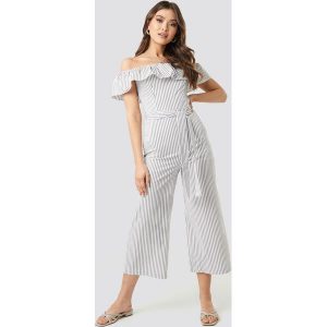 Trendyol Tulum Striped Jumpsuit - Multicolor. Kombinezony marki Trendyol. Za 141,95 zł.