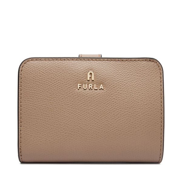 Portfel Furla. Brązowe portfele Furla, bez wzorów. Za 429,99 zł.