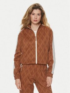 Replay Bluza W3403.000.74934 Brązowy Regular Fit. Brązowe bluzy Replay, s, bez wzorów, z syntetyku, bez kaptura. Za 394,99 zł.