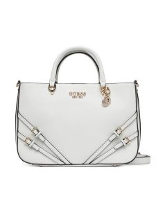 Guess Torebka HWZG96 36060 Biały. Białe torebki klasyczne Guess, z aplikacjami, ze skóry, bez dodatków. Za 379,99 zł.
