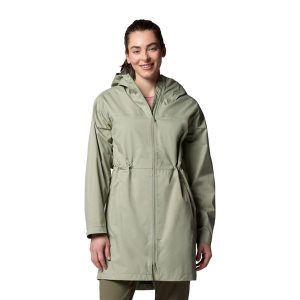Kurtka softshell damska Columbia Weekend Adventure II Long Shell. Zielone kurtki Columbia, xs, bez wzorów, z softshellu, bez kaptura. Za 549,99 zł.