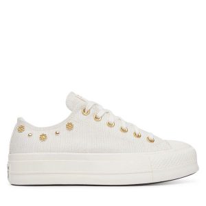 Trampki Converse. Brązowe trampki Converse, bez wzorów, bez zapięcia. Za 419,99 zł.