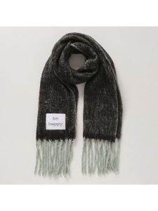 Boltze Szal "Melly" w kolorze ciemnoszarym - 180 x 40 cm rozmiar: onesize. Szare szaliki Boltze, bez wzorów. Za 136,45 zł.