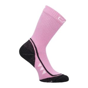 Skarpety trekkingowe dla kobiet CMP Supersoft 50. Czerwone skarpetki CMP, bez wzorów. Za 42,29 zł.