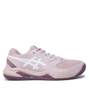 Buty do tenisa Asics. Czerwone buty sportowe ASICS, bez wzorów, bez zapięcia, tenisowe. Za 329,99 zł.