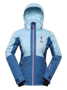 Alpine Pro Kurtka narciarska "Reama" w kolorze niebiesko-błękitnym rozmiar: XXL. Niebieskie kurtki sportowe Alpine Pro, m, bez wzorów, bez kaptura, narciarskie. Za 586,02 zł.