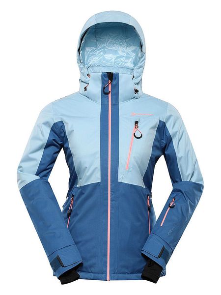 Alpine Pro Kurtka narciarska "Reama" w kolorze niebiesko-błękitnym rozmiar: XXL. Niebieskie kurtki sportowe Alpine Pro, m, bez wzorów, bez kaptura, narciarskie. Za 354,69 zł.