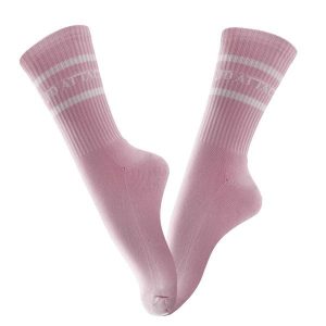 Skarpety bawełniane JD ATTACK Lizzie. Czerwone skarpetki JD ATTACK, bez wzorów, z bawełny. Za 49,00 zł.