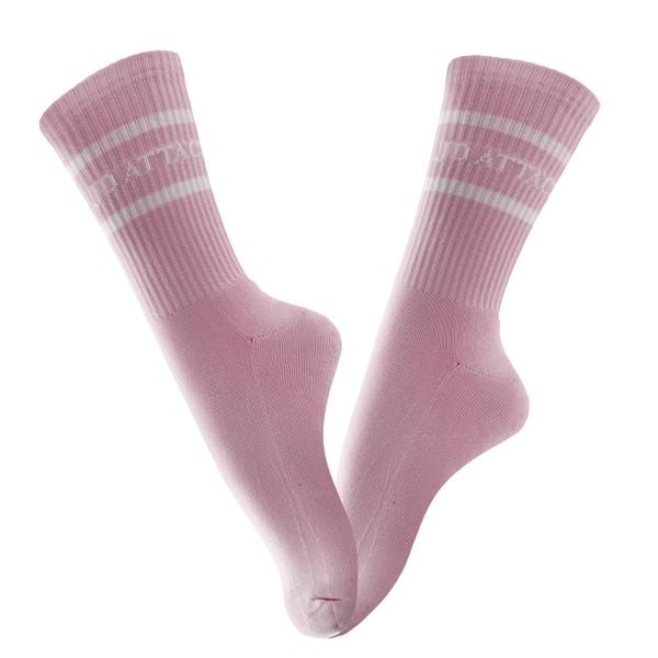 Skarpety bawełniane JD ATTACK Lizzie. Czerwone skarpetki JD ATTACK, bez wzorów, z bawełny. Za 49,00 zł.