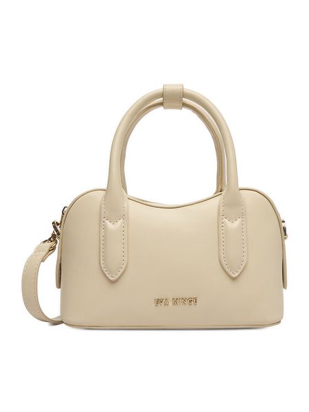 Eva Minge Torebka EO-ANAIS-LDA-8634 Écru. Kuferki Eva Minge, bez wzorów, ze skóry, bez dodatków. Za 199,99 zł.