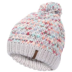 Czapka Damska Irmina Space Dye Beanie. Szare czapki Trespass, bez wzorów, z dzianiny. Za 57,99 zł.
