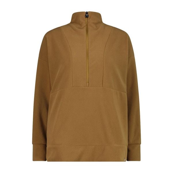 Bluza damska CMP. Brązowe bluzy CMP, bez wzorów, bez kaptura. Za 340,00 zł.