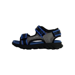Sandały Geox J Sandal Airadyum B. Niebieskie sandały Geox, bez wzorów, z syntetyku, bez obcasa, bez zapięcia. W wyprzedaży za 220,00 zł.