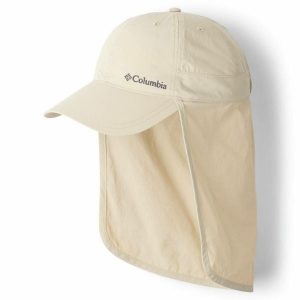 Czapka z daszkiem Columbia Schooner Bank II Cachalot. Brązowe czapki Columbia, bez wzorów, sportowe. Za 99,99 zł.