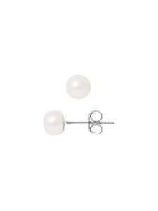 Pearl Addict Kolczyki-wkrętki z perłami w kolorze białym rozmiar: onesize. Białe kolczyki Pearl Addict, z perłą, srebrne. Za 175,67 zł.