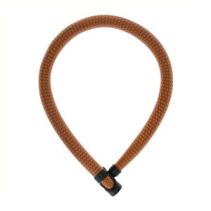 Zapięcie Na Łańcuszek Ivytex 7210/110 Sparkling Orange. Brązowe łańcuszki ABUS. Za 406,85 zł.