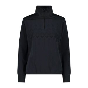 Sweter damski z golfem CMP. Brązowe golfy CMP, bez wzorów, z polaru. Za 239,99 zł.