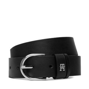 Pasek Tommy Hilfiger. Czarne paski TOMMY HILFIGER, bez wzorów. Za 229,99 zł.