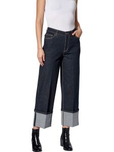 Heine Dżinsy - Comfort fit - w kolorze granatowym rozmiar: 44. Niebieskie jeansy Heine, bez wzorów, z podwyższonym stanem. Za 68,95 zł.