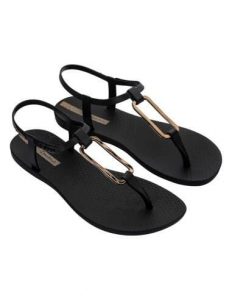 Sandały japonki damskie Ipanema Class Modern Sandal Fe. Klapki Ipanema, bez wzorów, z materiału, bez obcasa. Za 129,00 zł.