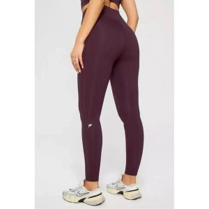 FABLETICS Damskie Legginsy Sportowe Wysoki Stan Fitness PowerHold Define. Czerwone legginsy FABLETICS, bez wzorów, z elastanu, z podwyższonym stanem, długie. Za 299,99 zł.