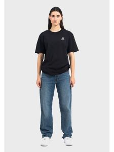 OLDSKULL Koszulka w kolorze czarnym rozmiar: XL. Czarne bluzki OLDSKULL, xl, bez wzorów, z bawełny, bez kołnierzyka, bez ramiączek. Za 79,03 zł.
