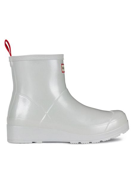 Hunter Kalosze WFS2020NEB Srebrny. Szare kalosze Hunter, bez wzorów, z kauczuku. Za 399,99 zł.