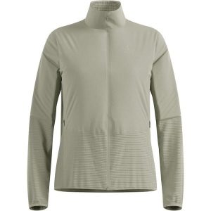 Kurtka hybrydowa Odlo Jacket ESSENTIAL INSULATOR HYBRID. Szare kurtki ODLO, bez wzorów, bez kaptura. Za 589,99 zł.
