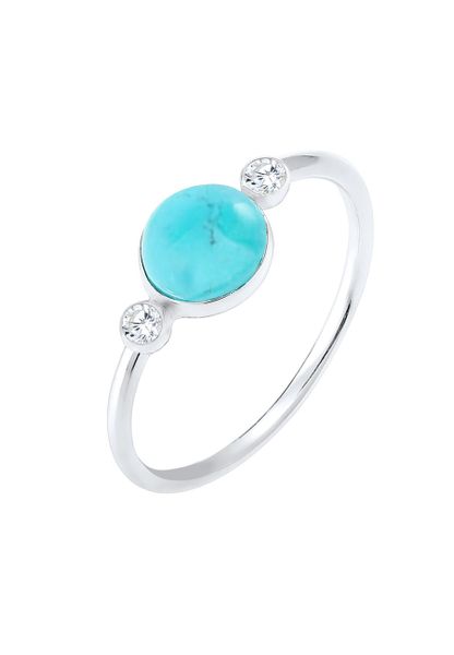 Elli Damski Boho Trend z cyrkoniami i holwitem w srebrze 925 Sterling Silver Pierścionki 1 ct. Szare pierścionki Elli, z cyrkonią, srebrne. Za 248,99 zł.