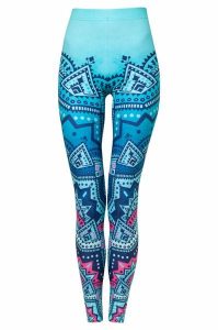 Legginsy sportowe damskie DEEP TRIP Nemo. Legginsy DEEP TRIP, bez wzorów, z elastanu, z podwyższonym stanem. Za 179,00 zł.