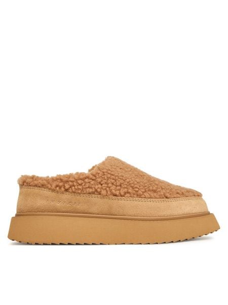 Inuikii Śniegowce Curly Micro 1014.026.0031 Beżowy. Brązowe buty zimowe Inuikii, ze skóry, bez obcasa, bez zapięcia. Za 709,99 zł.