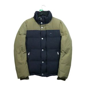 Second life - Kurtka puchowa Lacoste - Stan bardzo dobry. Niebieskie kurtki Lacoste, bez wzorów, z puchu, bez kaptura. Za 380,66 zł.