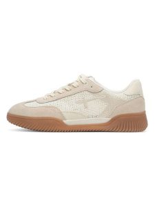 Tamaris Sneakersy w kolorze beżowym rozmiar: 39. Brązowe trampki Tamaris, bez wzorów, z materiału, bez zapięcia. Za 149,31 zł.