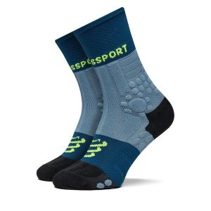 Skarpety długie Compressport. Niebieskie skarpetki Compressport, bez wzorów. Za 99,99 zł.