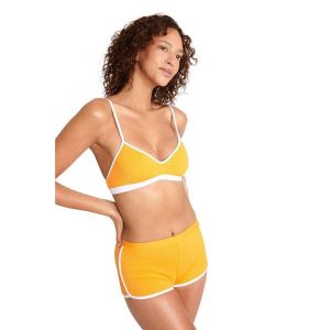Figi do kostiumów kąpielowych dla kobiet Banana Moon Viva Fruitdale. Brązowe bikini Banana Moon, bez wzorów. Za 194,50 zł.