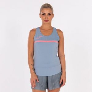 Koszulka damska Joma AQUIANA TANK TOP blue-pink XS. Czerwone topy JOMA, m, bez wzorów, bez kołnierzyka, bez ramiączek. Za 68,00 zł.