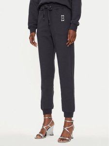 Pinko Spodnie dresowe Felpa 100371 A23C Granatowy Regular Fit. Niebieskie spodnie dresowe Pinko, xl, bez wzorów, z bawełny. Za 499,99 zł.
