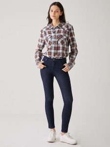 LTB Dżinsy "Florian B" - Skinny fit - w kolorze czarnym rozmiar: W27/L30. Czarne jeansy LTB, z aplikacjami, ze skóry, z podwyższonym stanem. Za 83,42 zł.