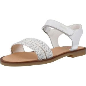 Sandały PABLOSKY 451400P Biały. Białe buty trekkingowe PABLOSKY, bez wzorów, ze skóry, bez obcasa, bez zapięcia. Za 242,99 zł.