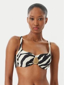 Selmark Góra od bikini BP212 Czarny. Czarne bikini Selmark, bez wzorów, z syntetyku. Za 399,99 zł.
