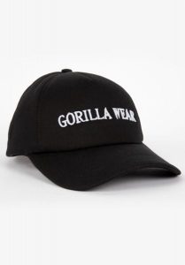 Czapka z daszkiem Gorilla Wear Sharon Ponytail. Czarne czapki GORILLA WEAR, bez wzorów, z bawełny. Za 124,85 zł.