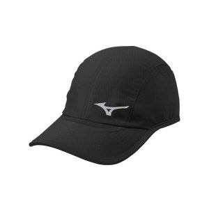 Czapka tenisowa Mizuno Dry Lite Cap czarny. Czarne czapki Mizuno, bez wzorów. Za 99,00 zł.