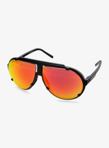 Okulary przeciwsłoneczne Uvex Esntl Pina - black matt/mirror red. Czarne okulary przeciwsłoneczne UVEX. Za 389,99 zł.